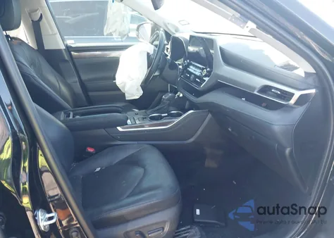 2021 Toyota Highlander Platinum from USA, damaged, VIN 5TDFZRAH6MS055984